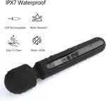 12" Powerful Wand Massager – 10 Modes & 4 Speeds for Clitoral & G-Spot Pleasure