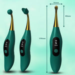 Rechargeable Clitoral & G-Spot Vibrator β 9 Modes, LCD Display, Waterproof Design