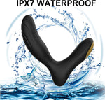 Waterproof Prostate Massager – Remote Control P-Spot Vibrator with 10 Modes