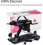 Thrusting Sex Machine with Realistic Dildo & 8 Accessories, 3XLR Connector