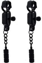 Adjustable Metal Nipple & Clit Clamp Set for Couples, BDSM, Non-Piercing Toys