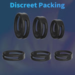 6-Piece Silicone Penis Ring Set for Enhanced Erection, Stronger, Longer Lasting