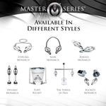 Noir Monarch Adjustable Nipple Vice – Elegant & Bold Restraint