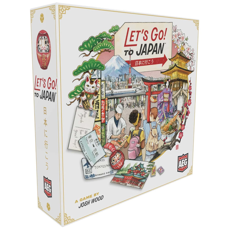 Aeg Let'S Go! To Japan Strategy Card Game, Plan & Experience Your Dream Vac