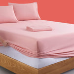Extra Deep Pocket Queen Sheet Sets - Hotel Luxury 1800 Thread Count Sheets & Pillowcases - Microfiber Bedding Set Up To 24" Mattress - Blush Pink Bed Sheets 18-24 Inch Deep Pockets - 4 Piece