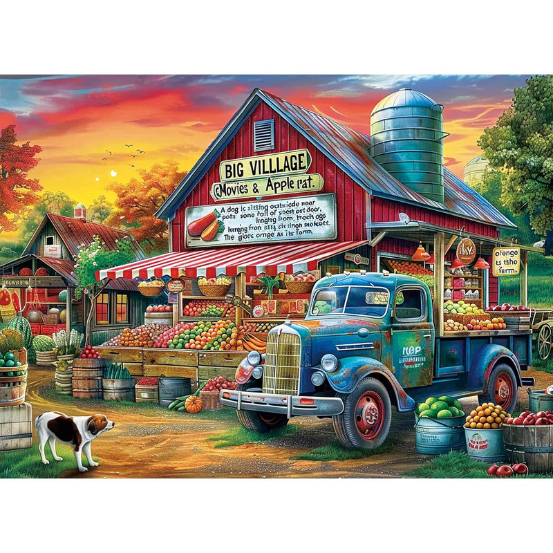 500 Pieces Jigsaw Puzzles For Adultscountry Store Puzzle For Adults Childre