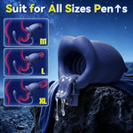 Male Masturbator with Detachable Butt Plug, Vibrating Adult Sex Toy
