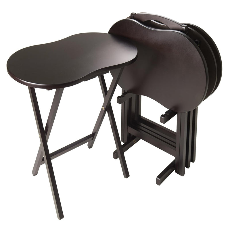Skippy Snack Table, Dark Espresso