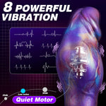 Vibrating Butt Plug Prostate Massager - 6.5" Vibrating Anal Plug Large Butt Plug Prostate Vibrator With 8 Modes, Huge Buttplug Anal Trainer Dilator Expander, Adult Toy For Men Women Couples