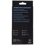 Optimale - Thin 3 C-Ring Set - Stretchy Silicone - Black