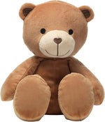 Bedtime Originals Animal Alphabet Plush Brown Bear Stuffed Animal Toy
