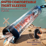Penis Pump Realistic Mouth Manual Vacuum Extender Male Masturbator