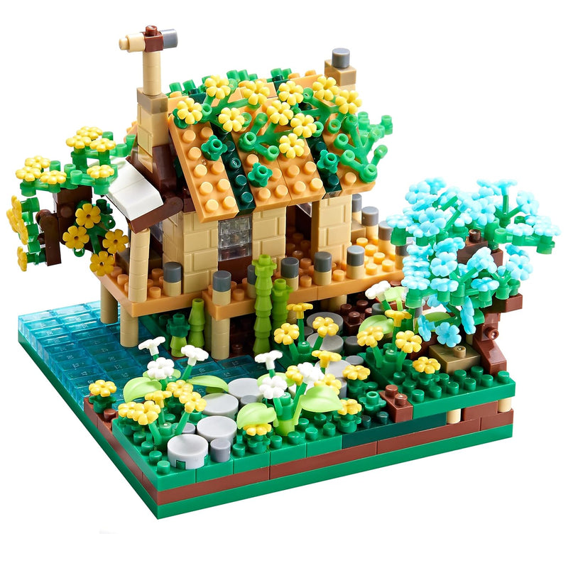 Architecture Port Cabin Building Set Model Kit And Gift For Kids And Adults