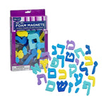 Hebrew Alphabet Magnet Set for Kids, Alef Bet Educational Toys, 2 Pack