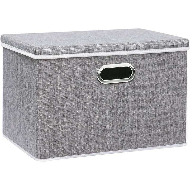 Collapsible Storage Box (1-Pack), 15X9.8X9.8In, Waterproof Storage Basket Bins,