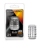 Blush Sex Toys For Men - Stay Hard Cock Ring Sleeve 04 - Soft Tickly Nubs Penis Ring For Enhance Erection & Girth - Slide It On Penis, Vibrator, Dildo - Stack, Mix, Match To Create Unique Sensations