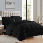 Down Alternative Comforter All Season Warmth Luxurious Plush Loft Microfiber F