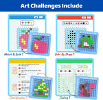 Pixel Art STEM Craft Kit for Kids Ages 5-12