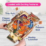 DIY Pinball Machine STEM Building Kit for Kids Ages 8+