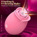 Sex Toys Adult Toys Vibrator - Rose Sex Toy Adult Toy App Control With 9 Sucking & Vibrating For Women Nipple Clit, Vibrators Rose Sucker Games Stimulator For Couple Female Sex Furniture