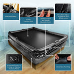 Inflatable Massage Bed Sheet with Rechargeable Pump for Queen Beds