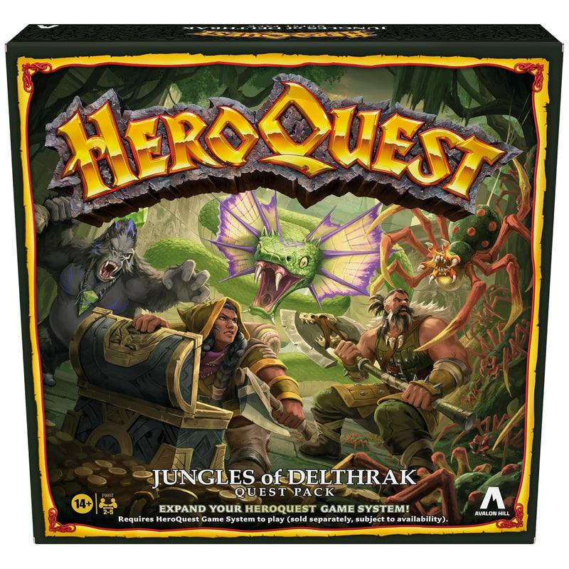 Avalon Hill HeroQuest Jungles of Delthrak Quest Pack | Roleplaying Games |