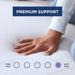 Adapt (Supreme) 3" Memory Foam Mattress Topper, Queen,White