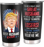 Gifts for Husband - Husband Gifts from Wife - Wedding Anniversary, Husband Birthday Gift, Valentine Gifts for Husband - Valentine Gifts for Him, Husband - I Love You Gifts for Him - 20 Oz Tumbler