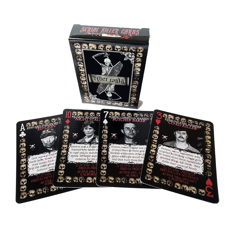54 Unique American Serial Killer Playing Cards