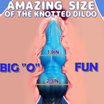 7.8“ Fantasy Knot Dildo, Huge Monster Dog Knot Dildo With Strong Suction Cup, Animal Knotted Anal Dildos For G-Spot & Anus Stimulation, Silicone Curved Dildos Sex Toys For Women Men Couples