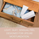 Vegan Water-Based Lubricant, Hypoallergenic & Edible, 3oz, for Couples & Personal Use