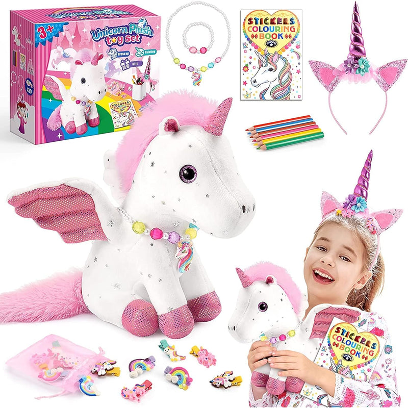 Unicorns Gifts For Girls Age 3 8,Unicorn Toys For 3 4 5 6 7 8 Year Old Girl