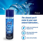 Aqua Water Based Condom Compatible Lubricant With Reaquav8 Technology 8.5 Fl Oz (250Ml)