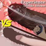 9.65" Squirting Bbc Dildo Ejaculating Big Black Dildo, Huge Uncut Ejaculating Toy Made From Soft Dual Density Silicone, Xl Realistic Dildos Foreskin Cock With Suction Cup, Adult Sex Toys For Women Men
