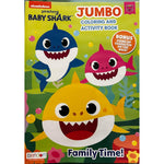 Baby Shark Jumbo Coloring and Activity Book Set for Kids - 80 Page Book