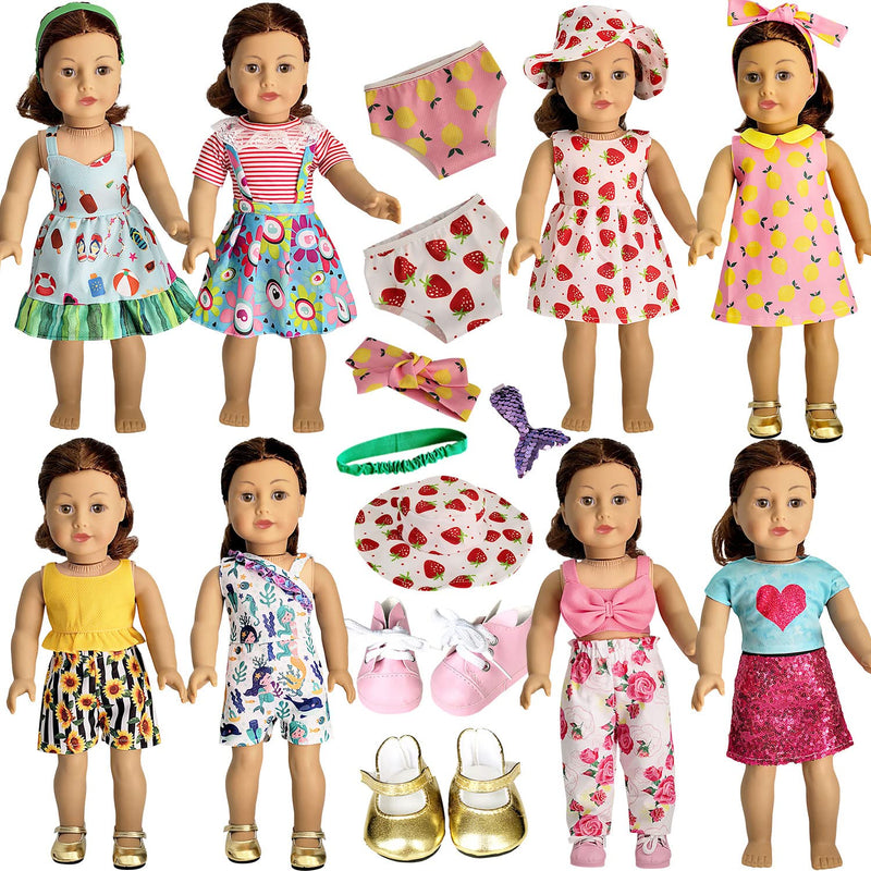American Doll Clothes And Accessories For 18 Inch Doll, 18" Doll Clothes Dr