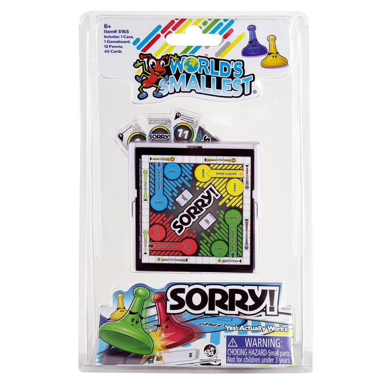 World'S Smallest Sorry, 1 2 Players