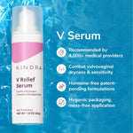 V Serum & V Lube Silicone Base Personal Lubricant - Long-Lasting Lubrication, Ph-Balanced & Doctor Recommended - For Vaginal Dryness, Discomfort, Sensitive Skin