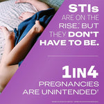 Adventure Condom Variety Pack, 144 Count – Smooth, Ribbed, & Intense Options