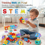 234-Piece Marble Run Building Set for Kids STEM Learning Toy