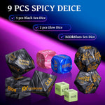 Sex Toys Position Sex Game Sex Dice,Adult Couple'S Game Sex Dice Sex Toys For Bedroom Pleasure -Sex Position Dice With Sex Pictures For Date-Night Fun Couple Games 9Pcs Sex Dices Novelties
