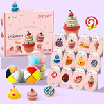 Air Dry Clay Kit, 12 Desserts Modeling Magic Clay for Kids Craft Kit
