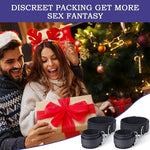 Adjustable Wrist-to-Thigh Restraint Set – Bondage Cuffs & Straps for Couples Play