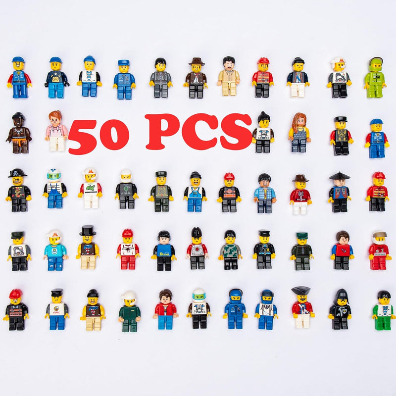 Elecbytes Minifigures, Minifigs, Action Figure, Mini Figure Toy, Minifig Pe