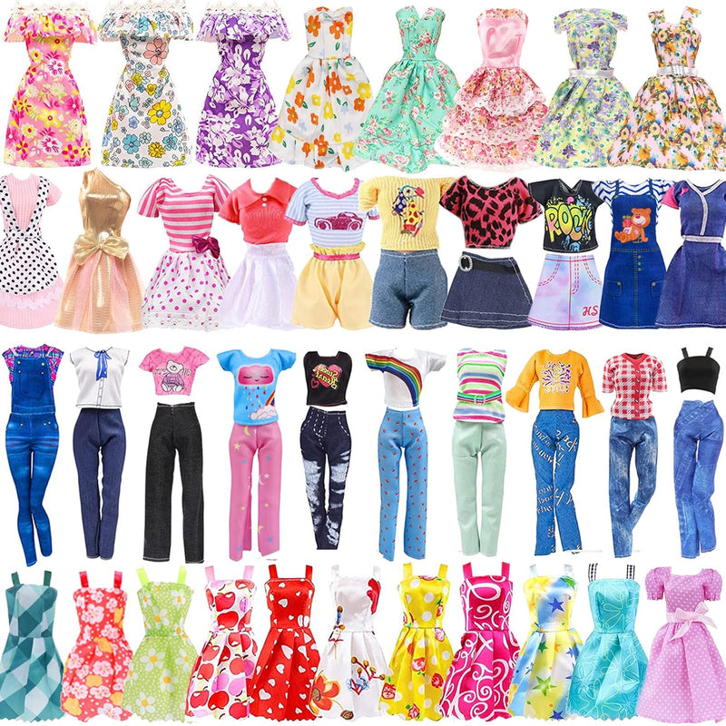 16 Pcs Doll Clothes And Accessories For Doll, 11.5 Inch Doll Outfit Collect