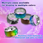 Cock Ring Sex Toys For Couples Penis Ring Stainless Steel Male Sex Toys Cock Rings Men Cock Rings Male Enhancing Ring 30Mm