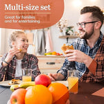 Province Tumbler and Rocks Glass Set, Elegant Drinkware Glasses Set, Tall Drinking Glasses with Modern Lines, Drinking Glasses Set of 16