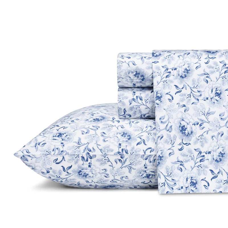 - Queen Sheets, Soft Sateen Cotton Bedding Set - Sleek, Smooth, & Breathable H
