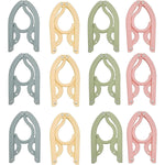 12Pcs Travel Hangers Folding Hangers Portable Clothes Hangers Foldable, Non-Slip