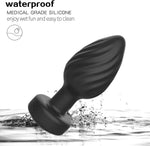 Wireless Remote Anal Plug – 10 Vibration Modes, Rechargeable & Waterproof Prostate Massager for Men & Women